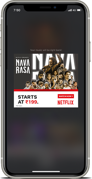 Netflix Navarasa Dynamic Audio Spot