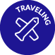 Traveling icon