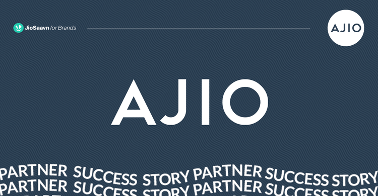 The Ajio Big Bold Sale With JioSaavn!